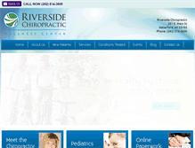 Tablet Screenshot of mychirochoice.com